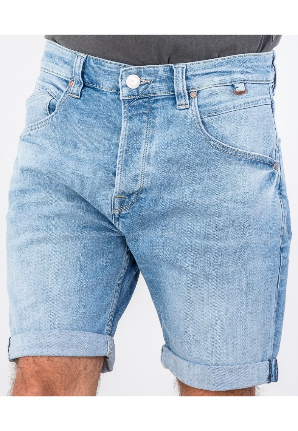 Легкие джинсовые шорты Anker K2614