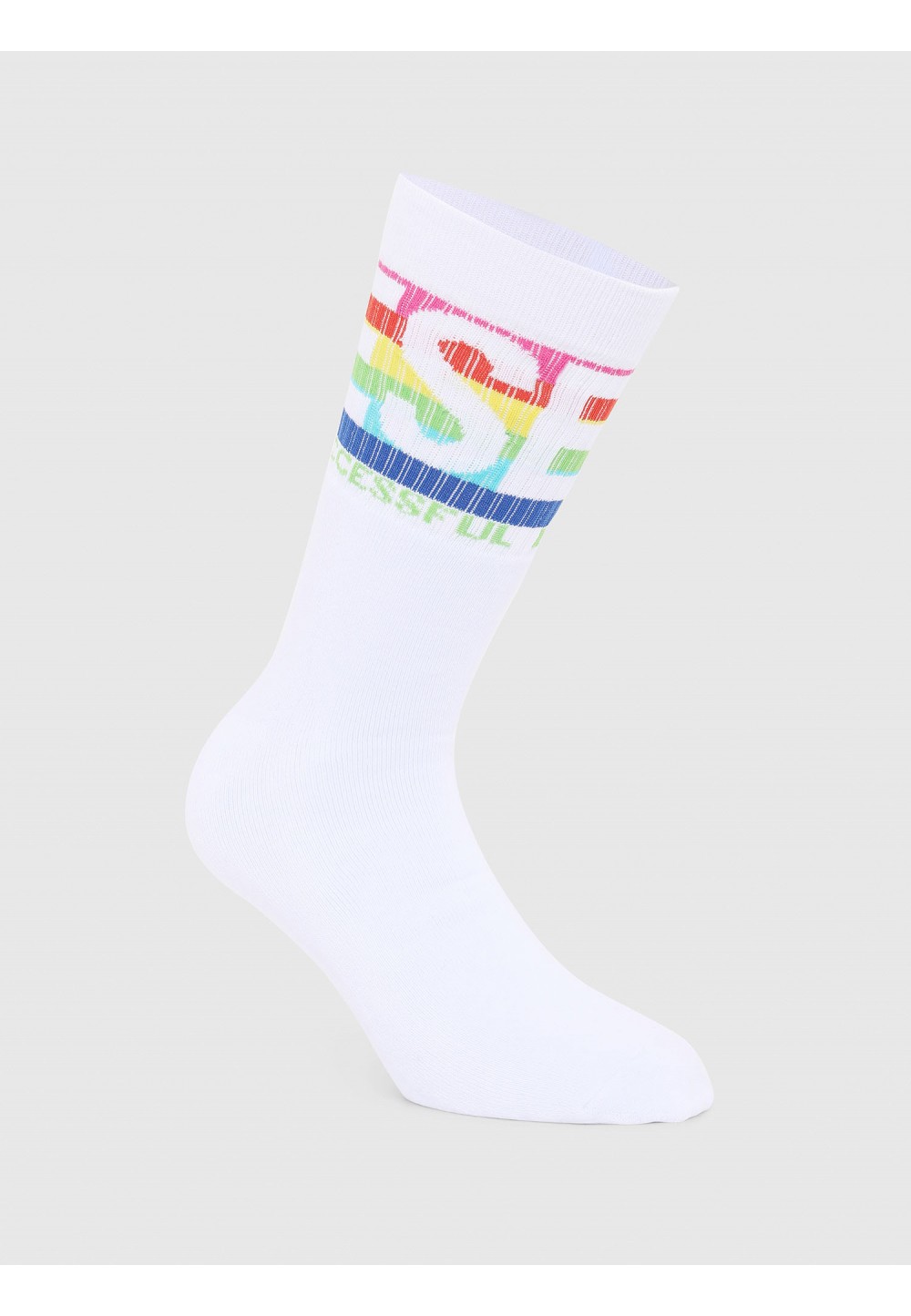 Білі шкарпетки з логотипом