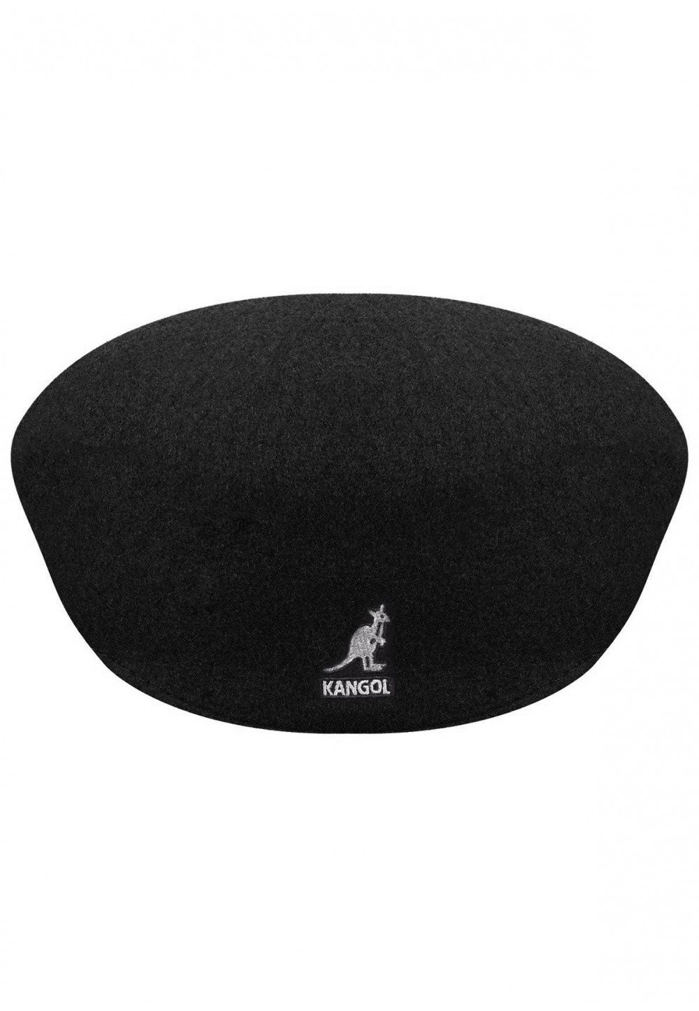  Кепка Kangol Wool 504 у чорному кольорі