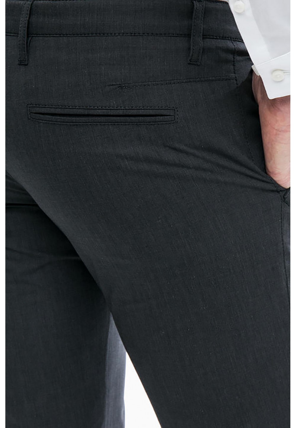 Серые классические брюки