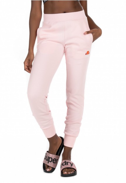Нежно-розовые спортивные брюки на манжетах