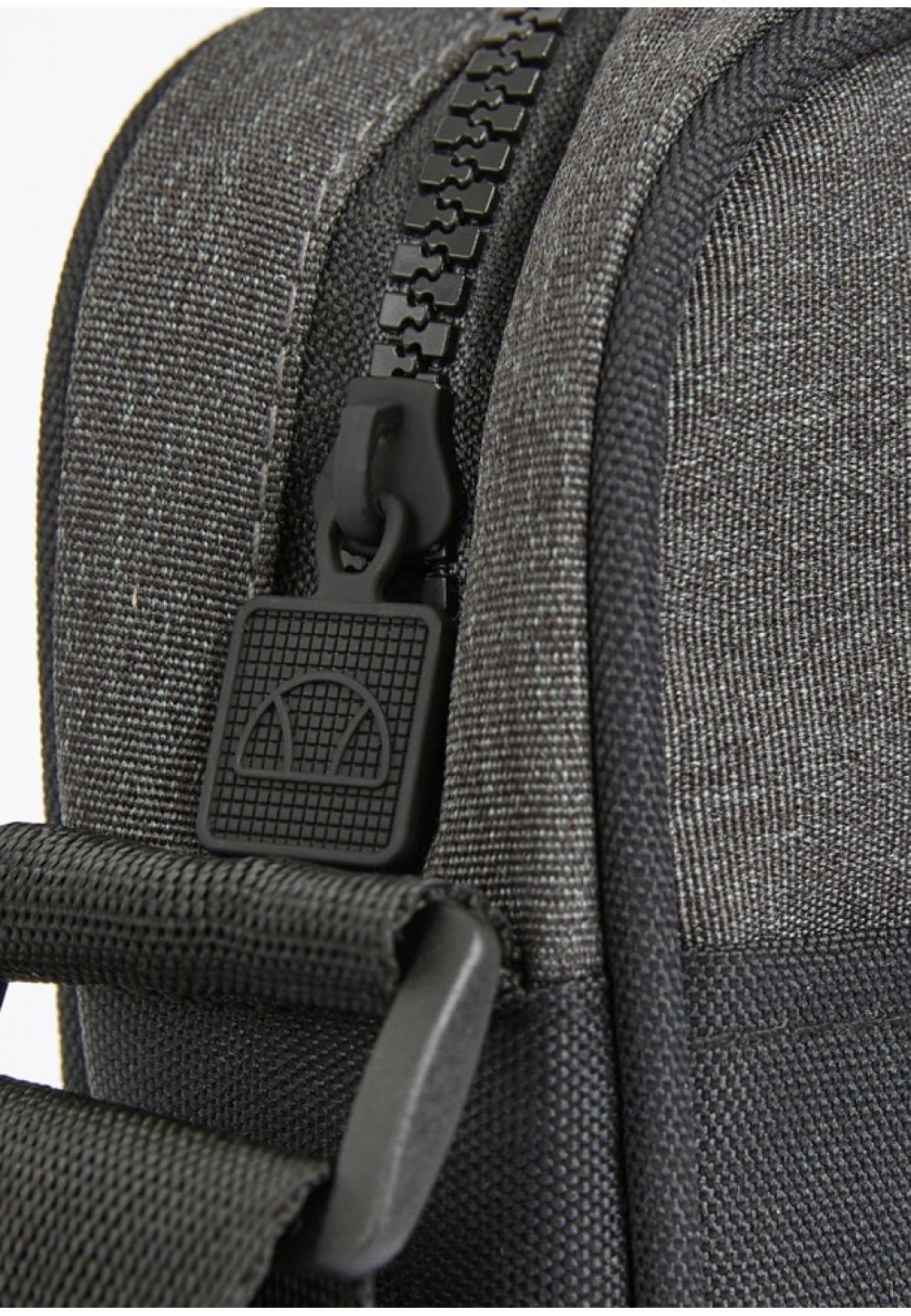 Черно-серая мужская сумка через плечо