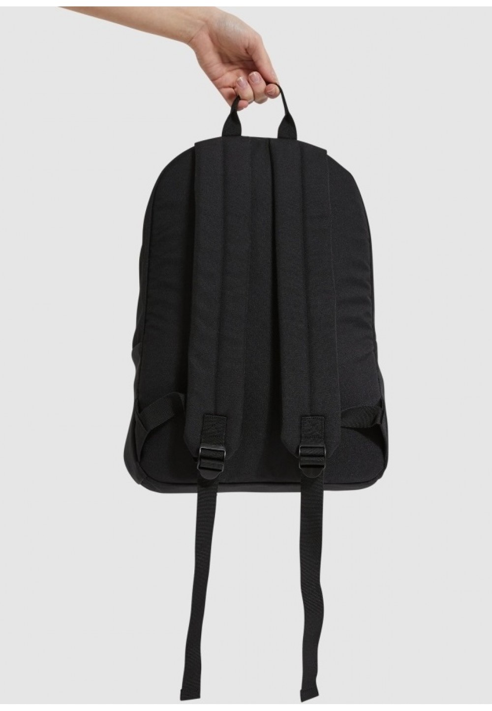 Чорний рюкзак з різнобарвним принтом