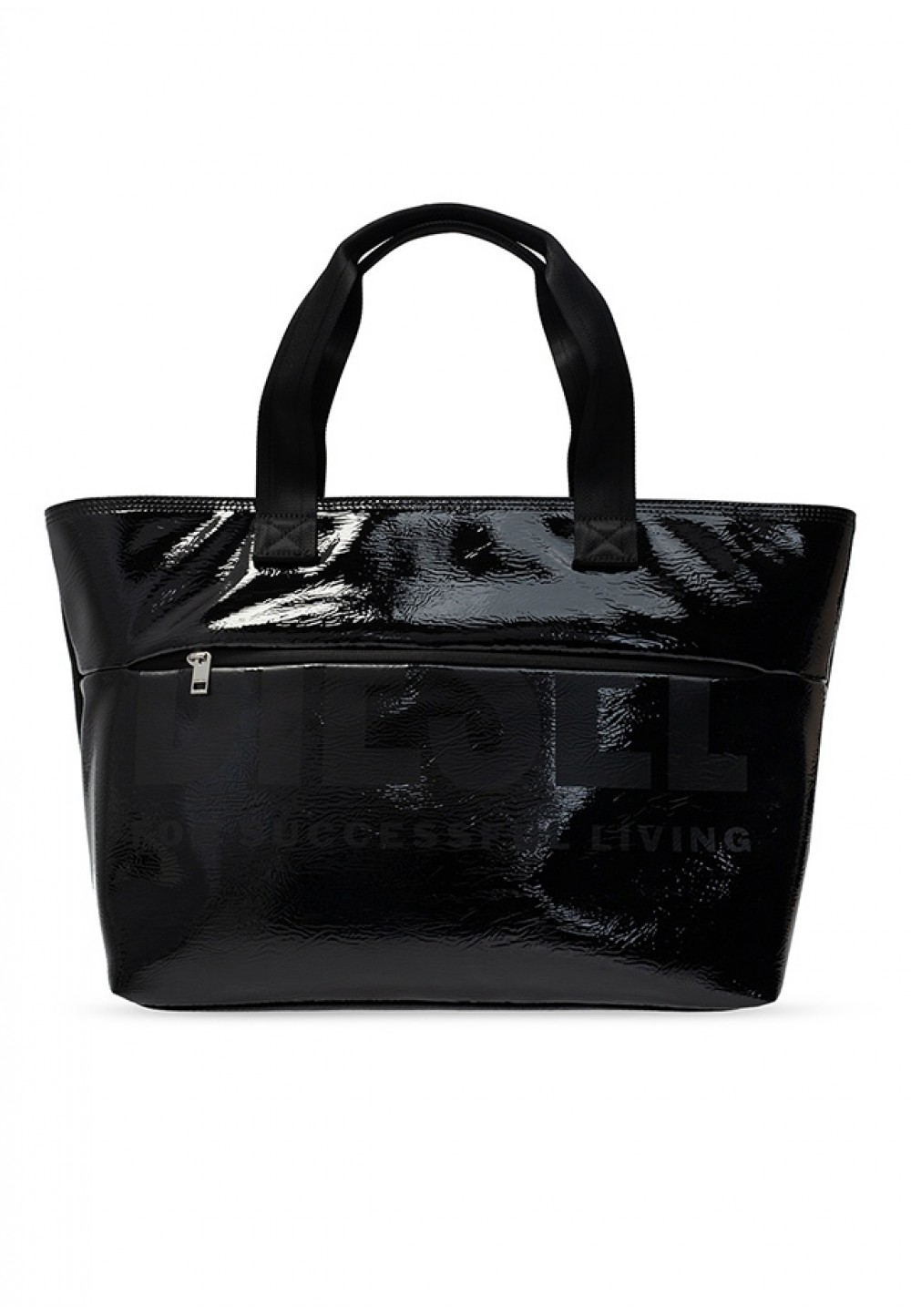Стильная сумка-шоппер с логотипом