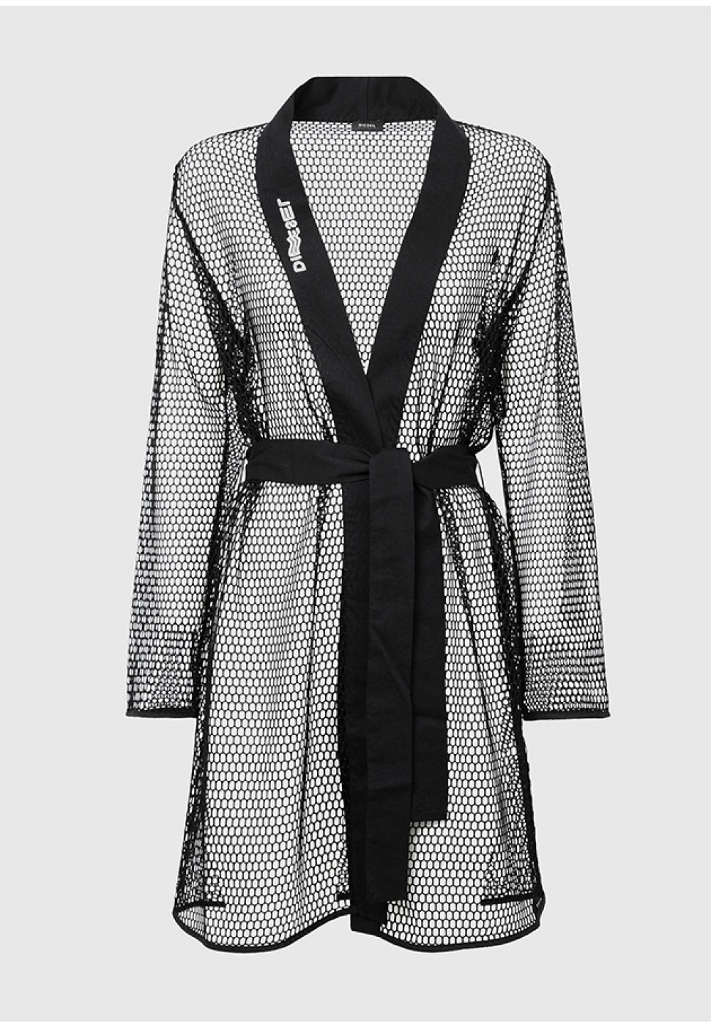 Пляжное кимоно из сетки