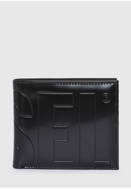 Складаний гаманець з тисненим логотипом