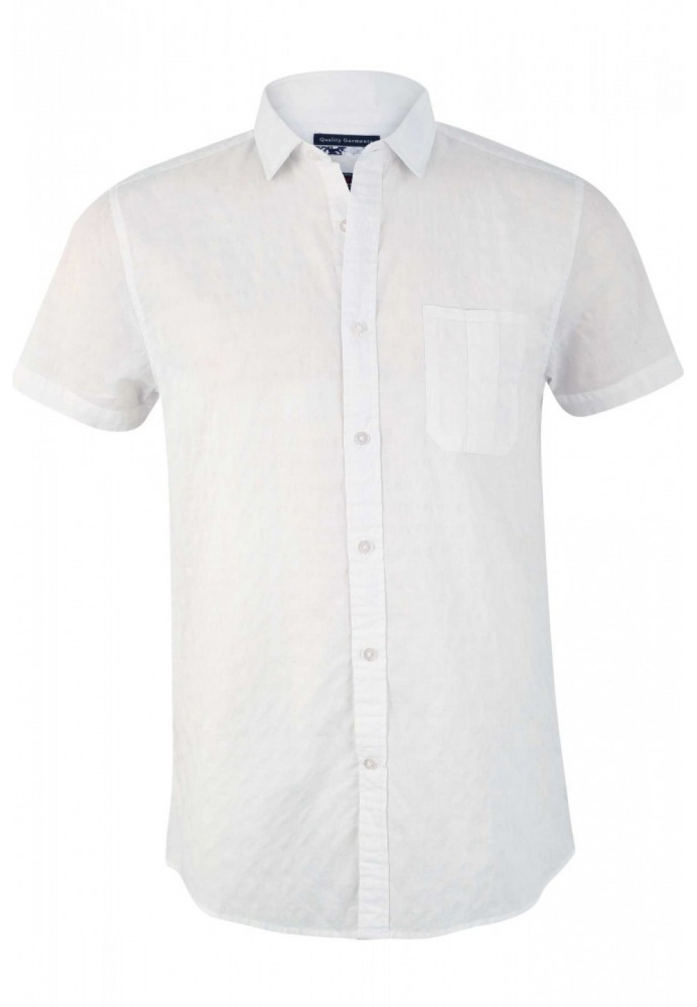 Бавовняна біла сорочка