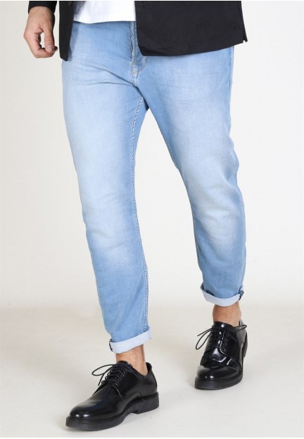  Блакитні джинси розслабленого крою Alex K2060
