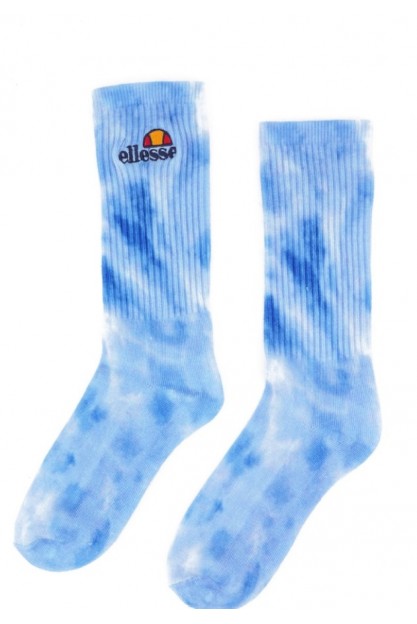 Голубые носки с лого