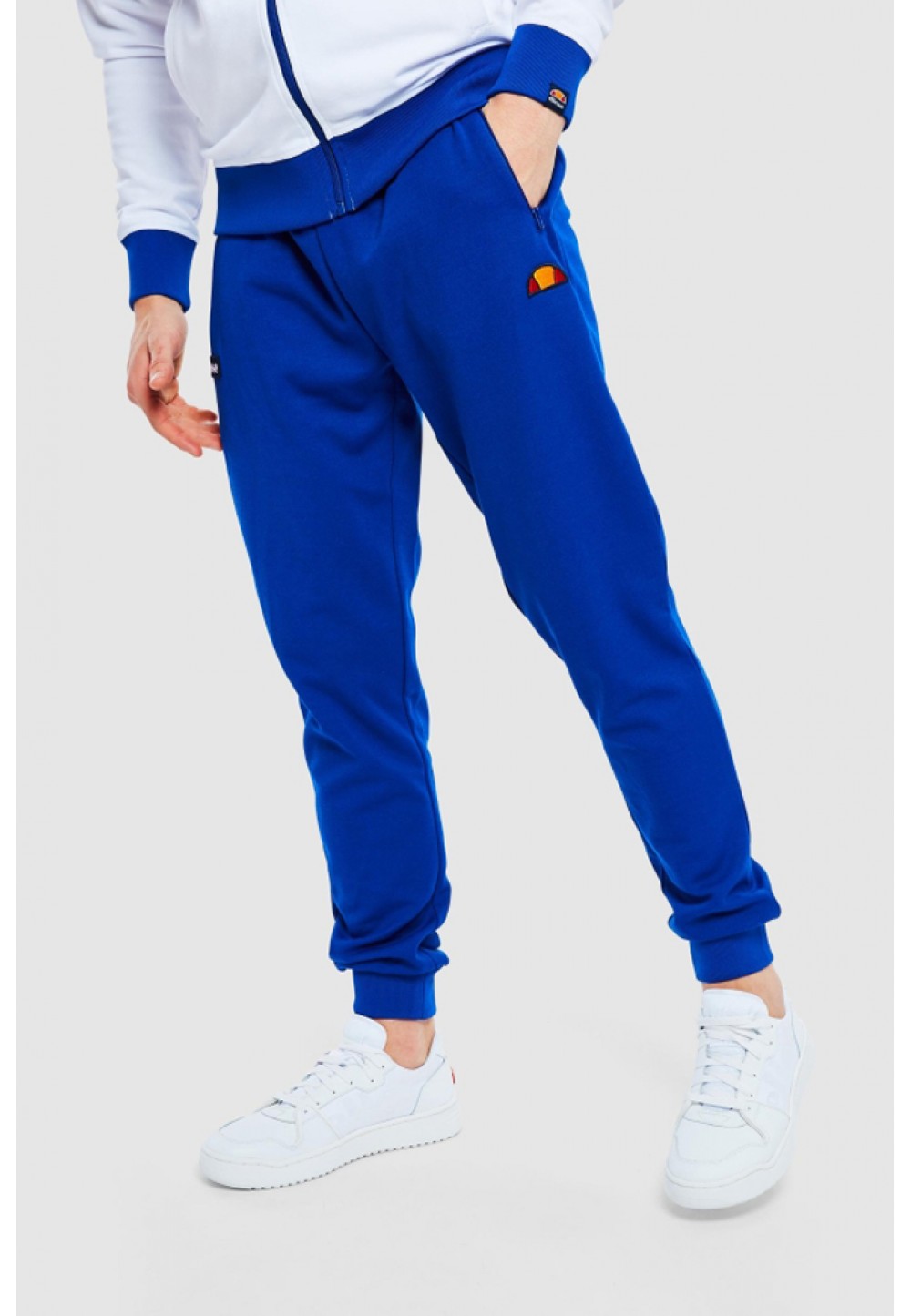 Голубые спортивные брюки