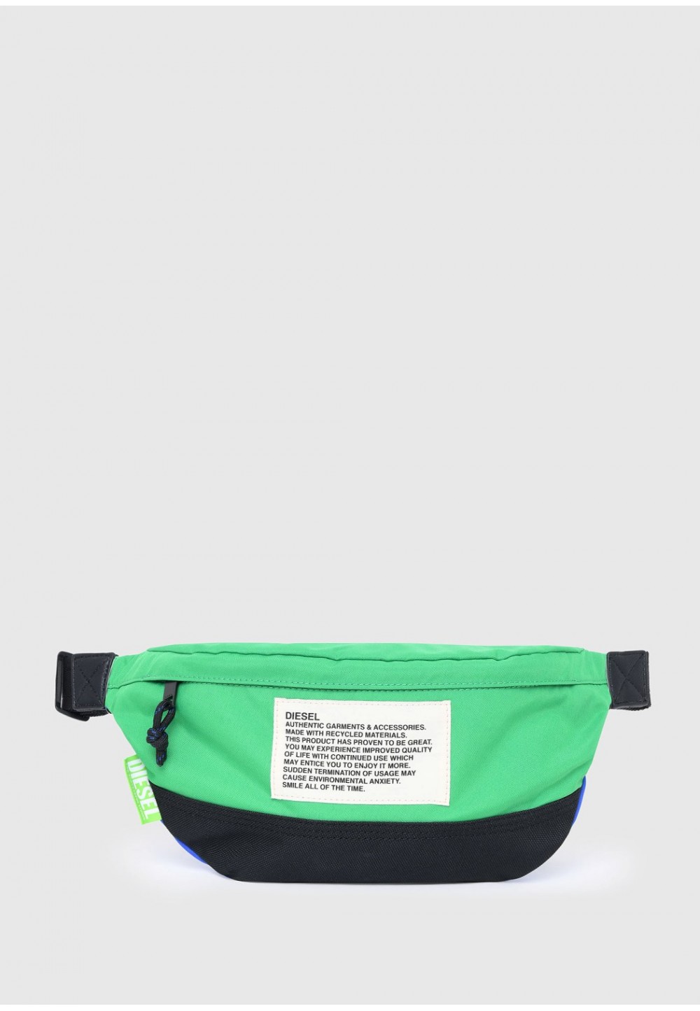 Поясная сумка Green Label с цветными блоками