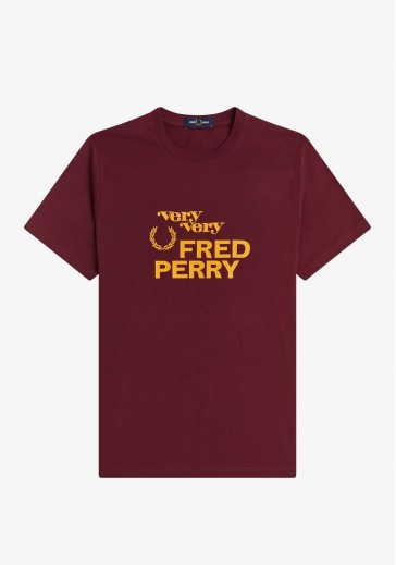 Футболка c принтом Fred Perry