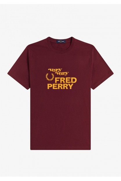 Футболка c принтом Fred Perry