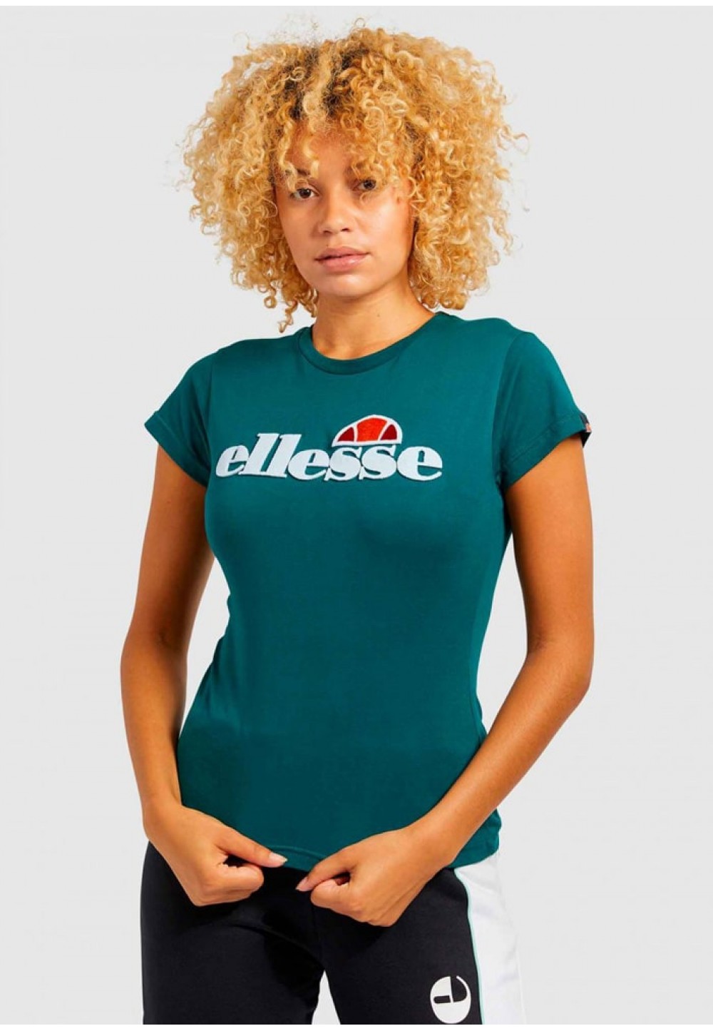 Жіноча футболка смарагдового кольору