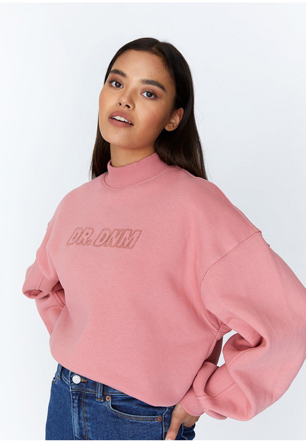 Розовый свитшот с логотипом Memphis Sweatshirt